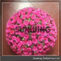 Декоративный искусственный цветок круглые шарики подсолнуха 